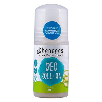 Benecos dezodorant roll-on z sokiem z aloesu 50ml