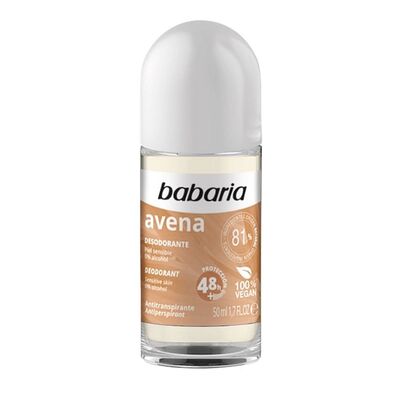 Babaria dezodorant roll-on z wyciągiem z owsa 50ml
