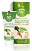 Ava Eco Garden certyfikowane organiczne serum modelujące owal twarzy marchewka z groszkiem