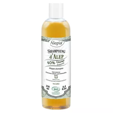 Alepia szampon aloesowy Aleppo z olejem laurowym 40% Bio 250ml