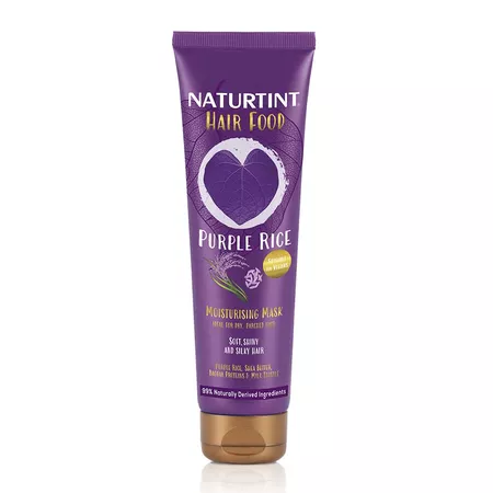 Naturtint Hair Food maska nawilżająca do włosów suchych i szorstkich Purple Rice 150ml