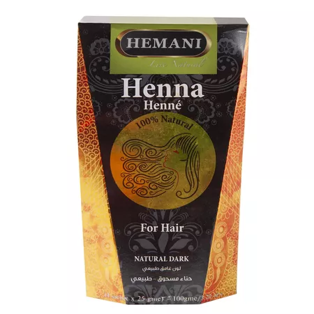 Hemani naturalna henna do włosów czarna 100g