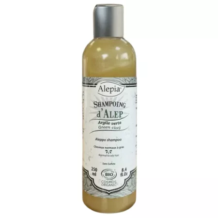 Alepia organiczny szampon Aleppo z zieloną glinką 250ml