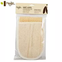 Najel - myjka do sauny naturalna - dwustronna - rękawica Loofa do kąpieli masażu i peelingu