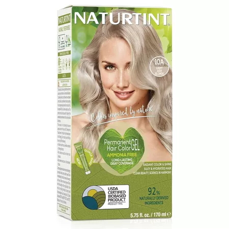 Naturtint farba do włosów Light Ash Blonde 10A - Jasny Popielaty Blond