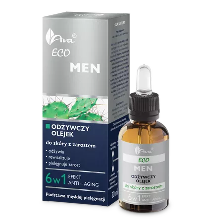 Ava Eco Men odżywczy olejek do skóry z zarostem dla mężczyzn 30ml