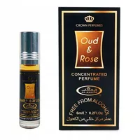 Al-Rehab OUD & ROSE olejek perfumowany - główna nuta: głęboki oud i aksamitna róża 6ml