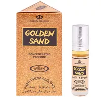 Al-Rehab GOLDEN SAND olejek perfumowany - główna nuta: wanilia i bursztyn 6ml