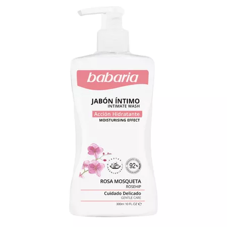 Babaria mydło w płynie do higieny intymnej z olejkiem z Róży Piżmowej 300ml
