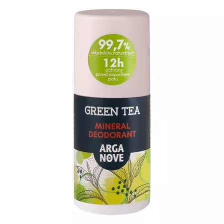 Arganove dezodorant ałunowy w kulce zielona herbata 50ml