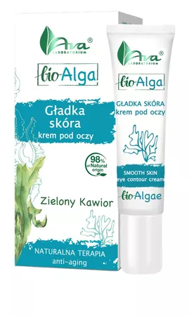 Ava Bio Alga krem pod oczy Gładka Skóra z zielonym kawiorem 15ml