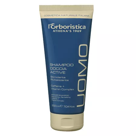 Erboristica UOMO Active stymulujący i rewitalizujący szampon żel pod prysznic dla mężczyzn 200ml