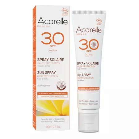 Acorelle naturalny spray przeciwsłoneczny BIO Acorelle – SPF30
