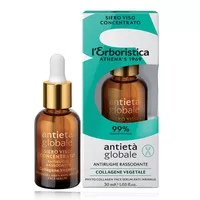 Erboristica Natura Antieta Globale serum do twarzy przeciwzmarszczkowe i ujędrniające z kolagenem roślinnym 30ml