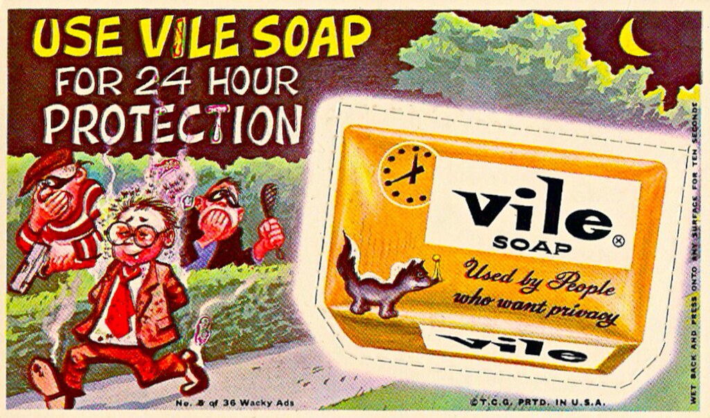 Reklama mydła 1969